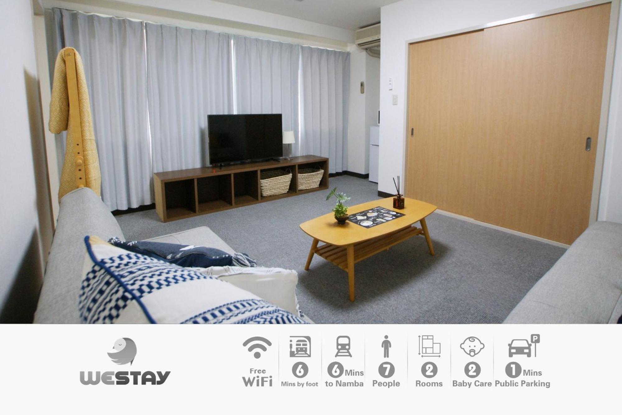 Osaka - Apartment / Vacation Stay 77621 Luaran gambar